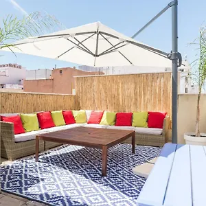  Apartamento Ma2b-bright With Rooftops With Palms Near Old Town